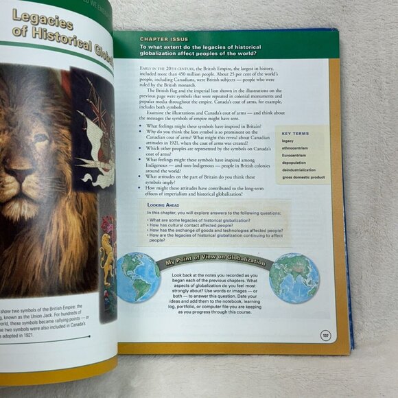 Exploring Globalization McGraw-Hill Ryerson 2007 by Robert Gardner Hardcover - Picture 2 of 7